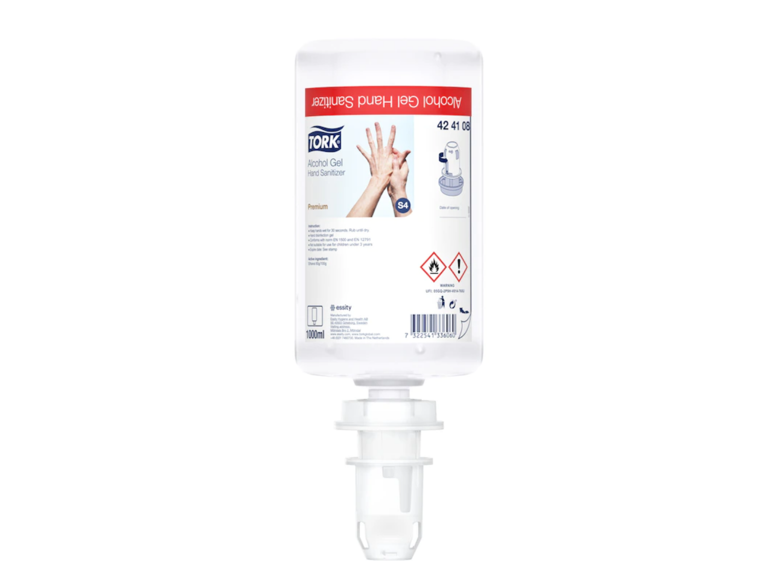 Żel S4 TORK 424108 Chirurgiczna dezynfekcja rąk 1L